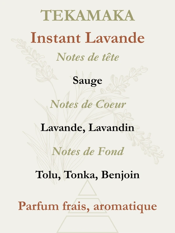 Instant Lavande - Pyramide Olfactive